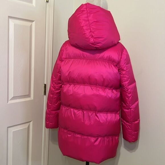 Fuchsia Pink Puffer Coat Size Medium NWT - Picture 5 of 9